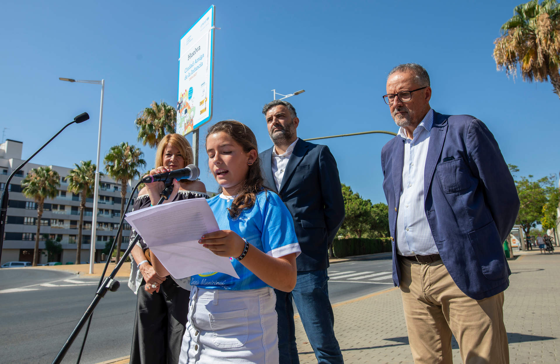Un momento del acto