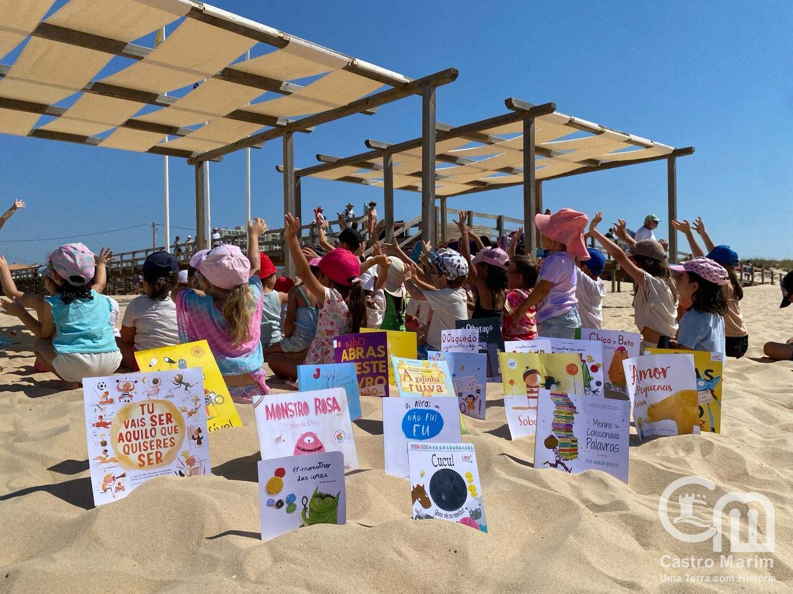 Una biblioteca en la playa