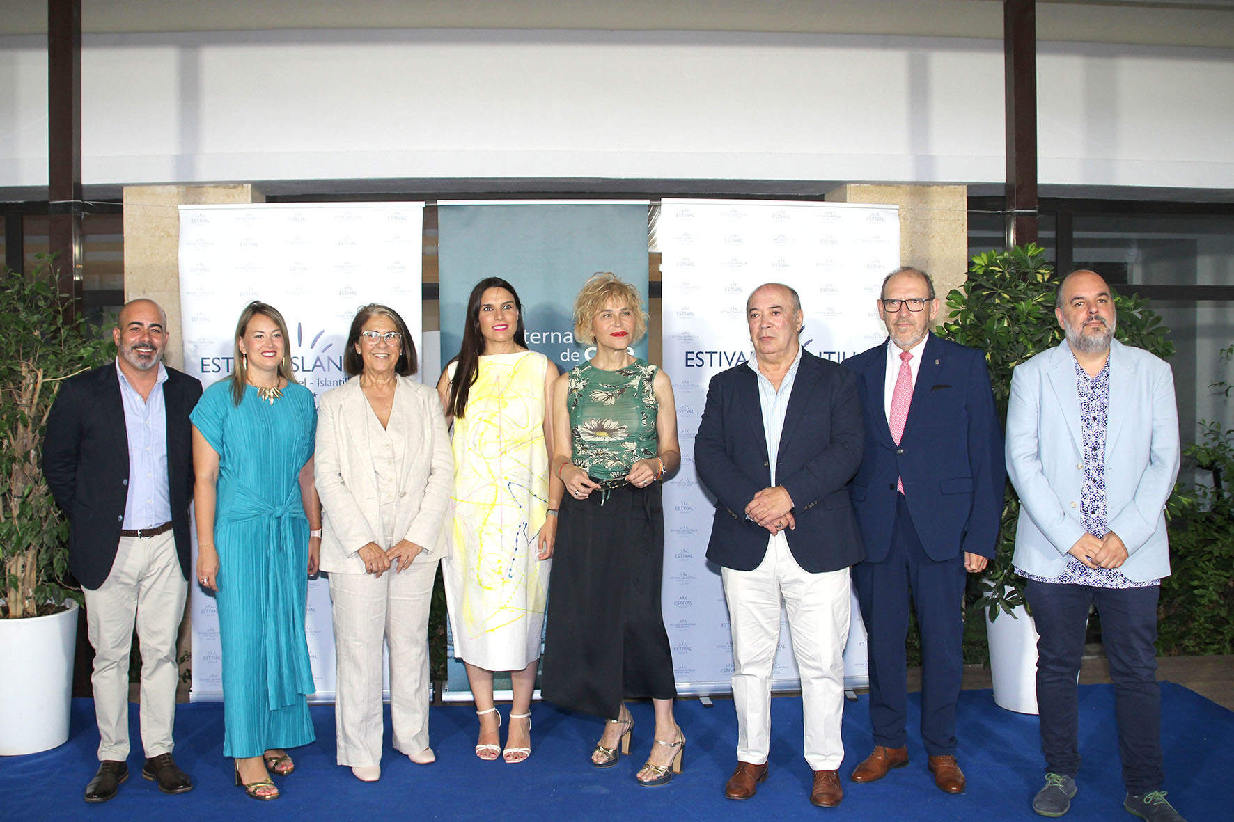 Antonia San Juan y Equipos de Gobierno de Lepe e Isla Cristina