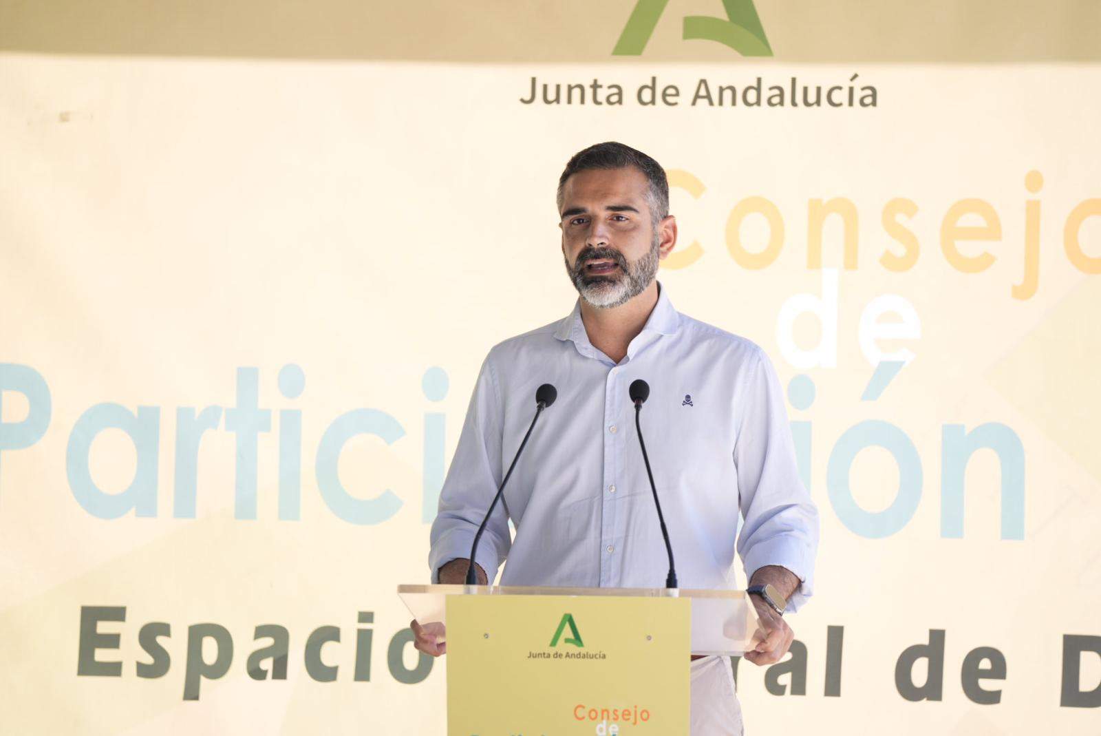 El consejero Fernández Pacheco, en el Consejo de Participación de Doñana