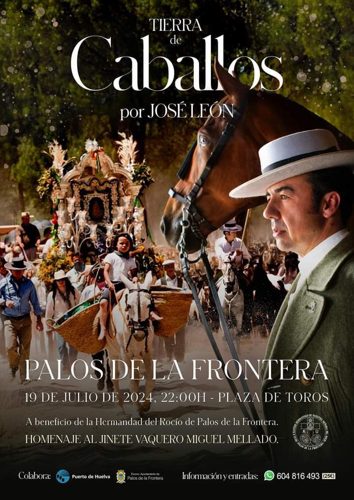 Cartel de 'Tierra de Caballos' en Palos