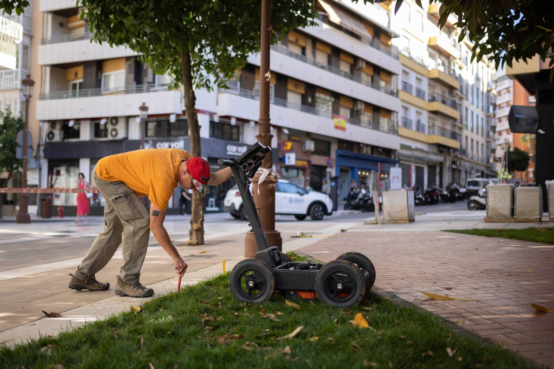 Marcando el terreno de búsqueda