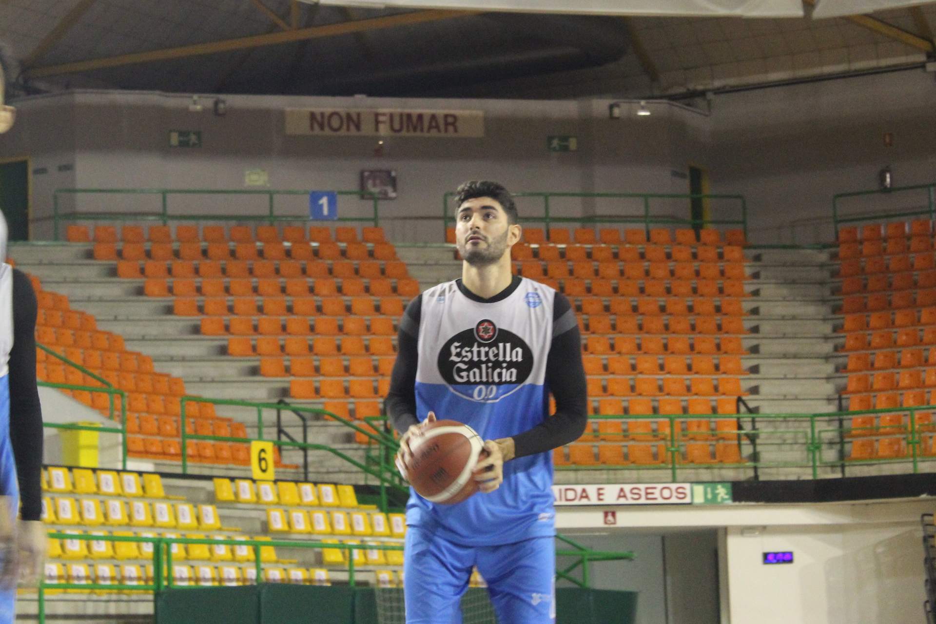 Manu Vázquez en Ourense.