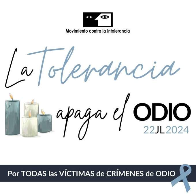 Cartel de la campaña Apaga el Odio