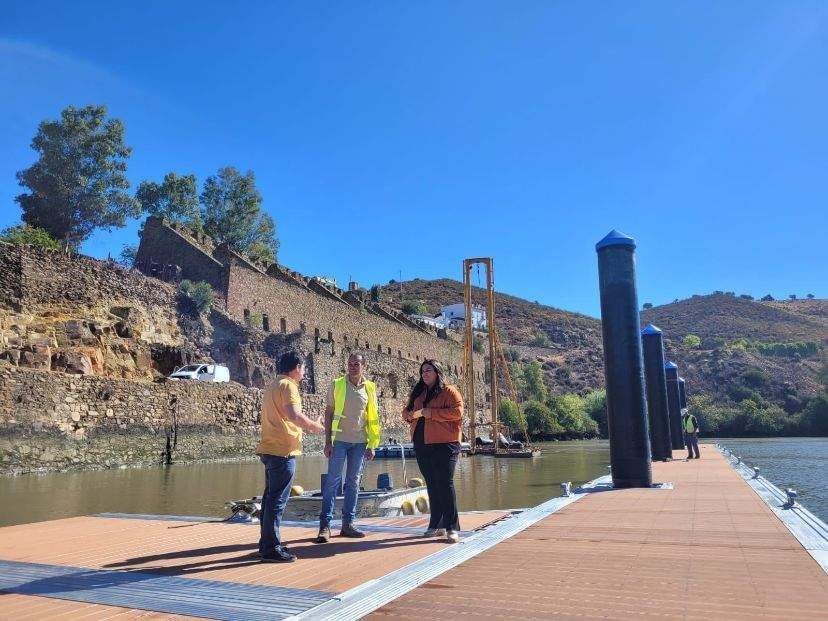 Instalaciones en el Puerto de la Laja (El Granado) una de las zonas que se beneficiará del proyecto