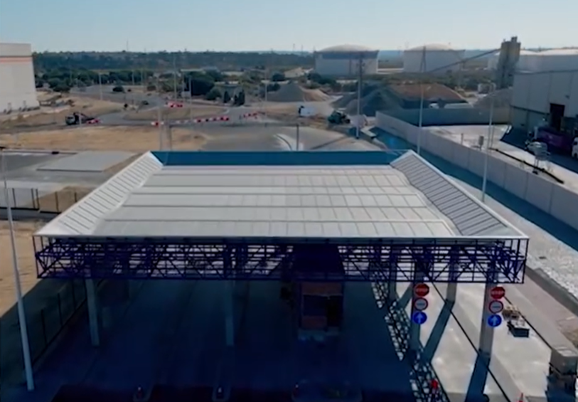 Obras del acceso único Puerto Exterior