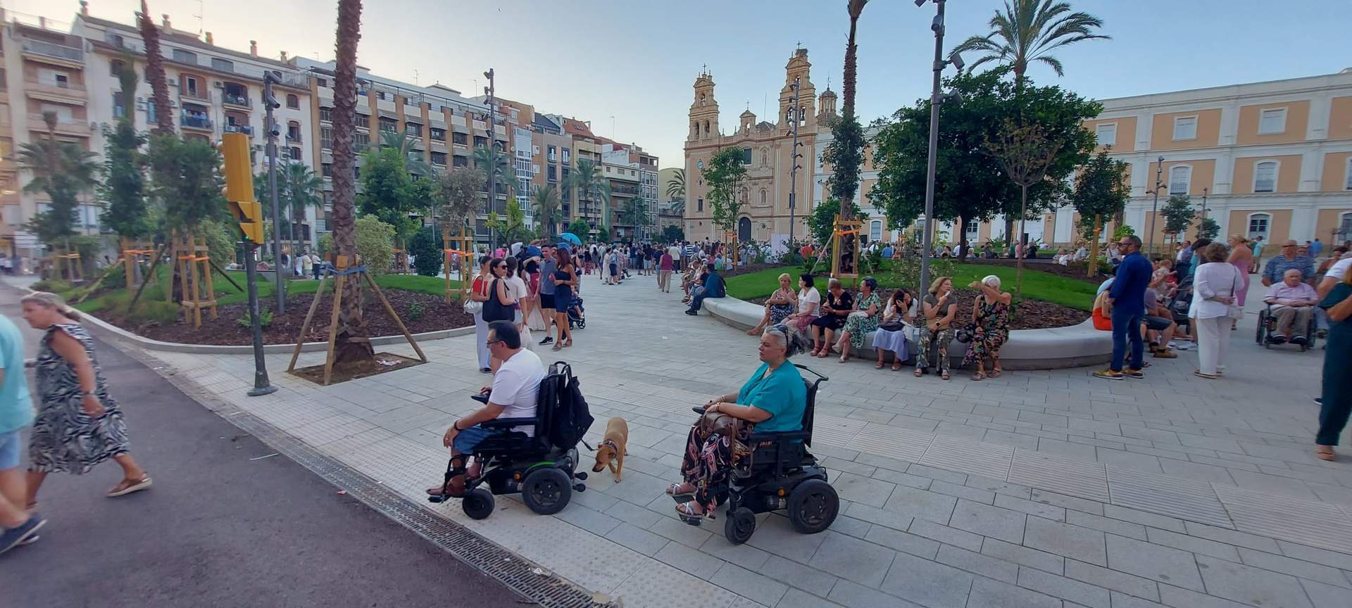 Plaza totalmente accesible