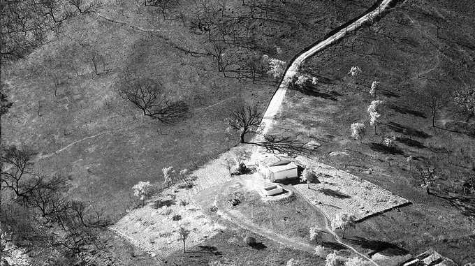 Foto del Infoca de la devastación que dejó a su paso
