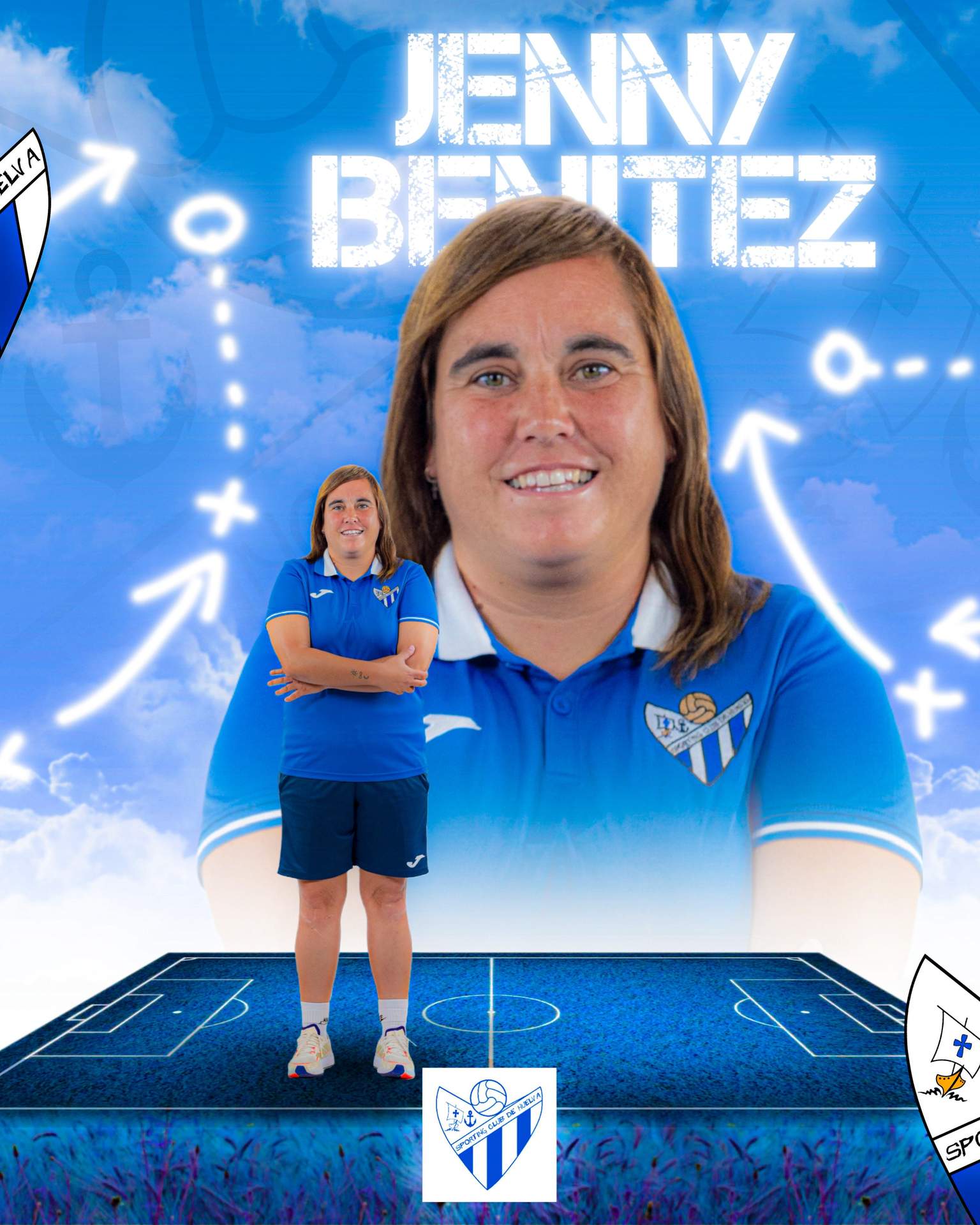 Jenny Benítez será la segunda de a bordo.