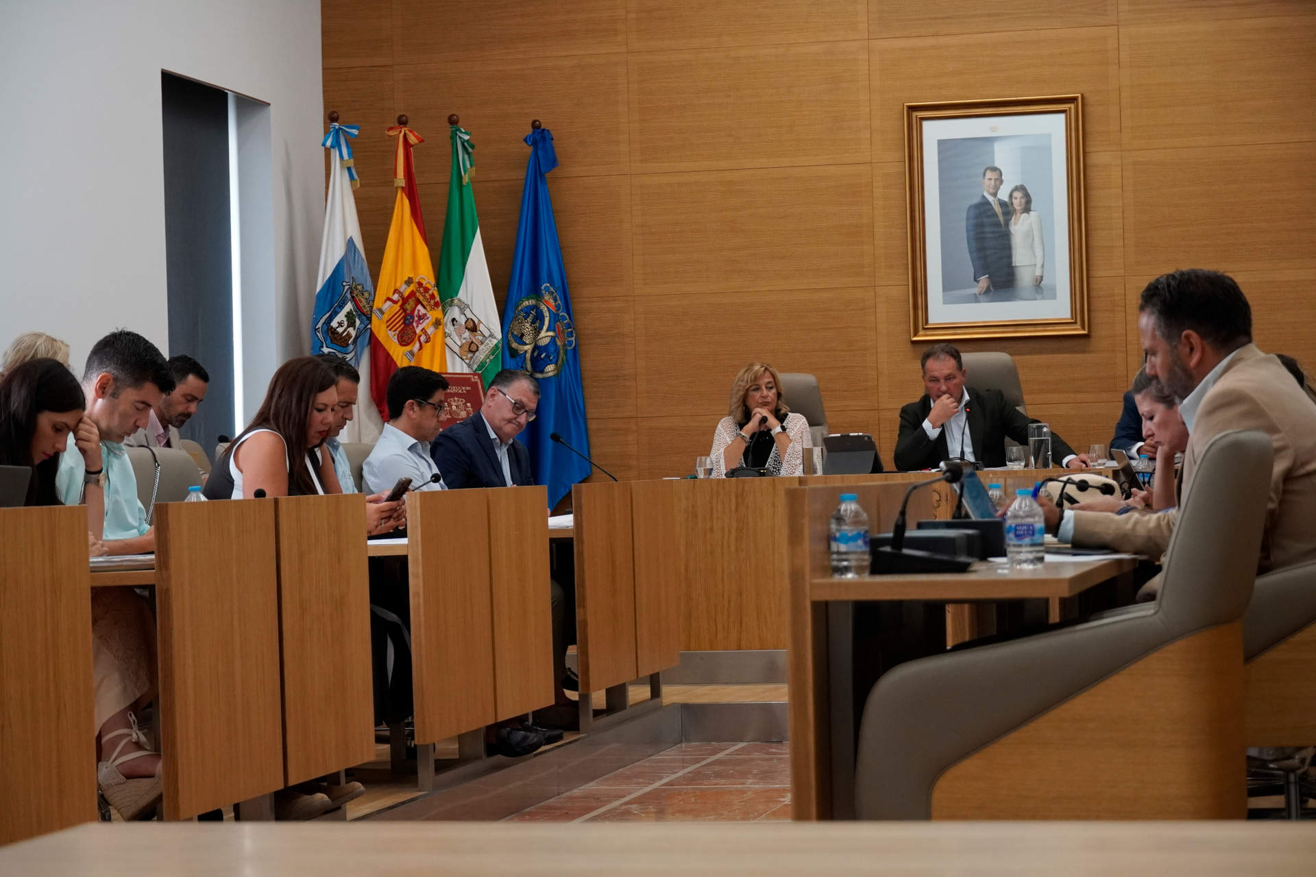 Un momento del Pleno