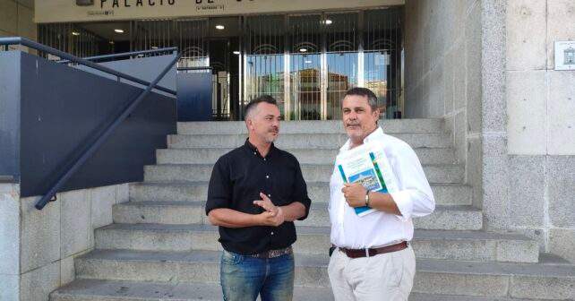 Los socialistas Ferrera y Alfonso, en las puertas de los juzgados