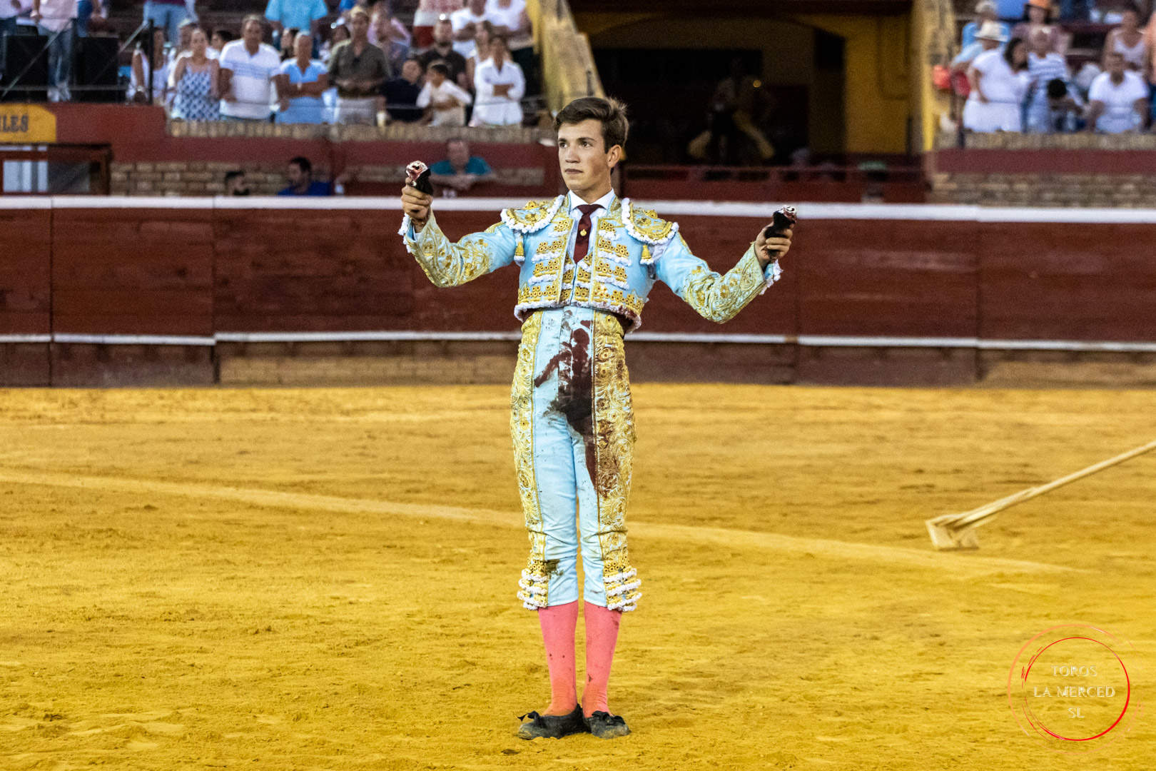 Zulueta, el triunfador de la tarde colombina