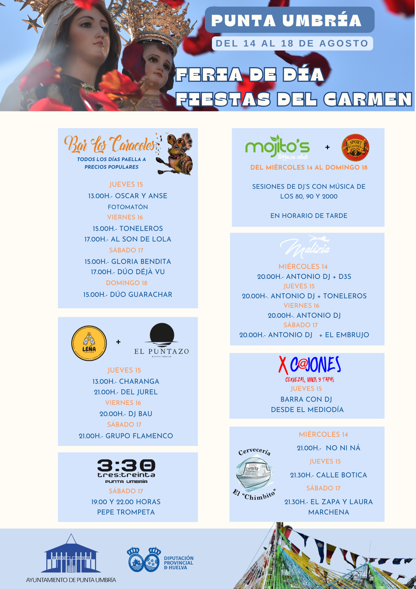 Cartel de día