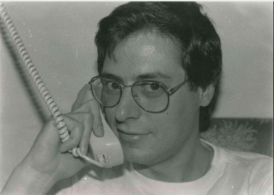 Luis Eduardo en su juventud