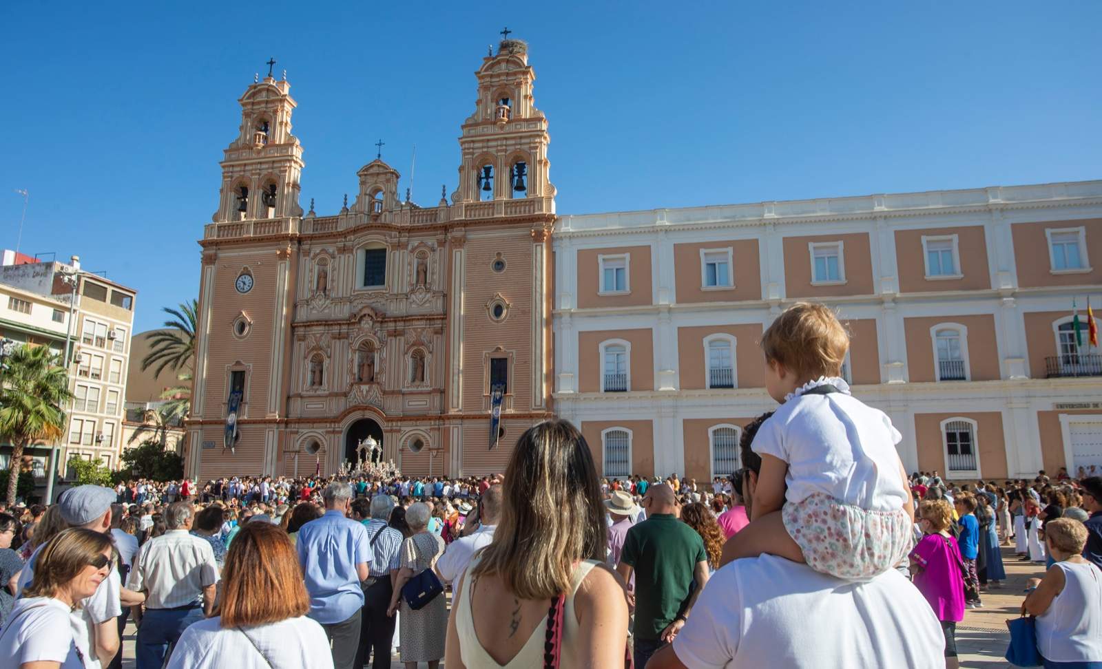 Llegada a la catedral