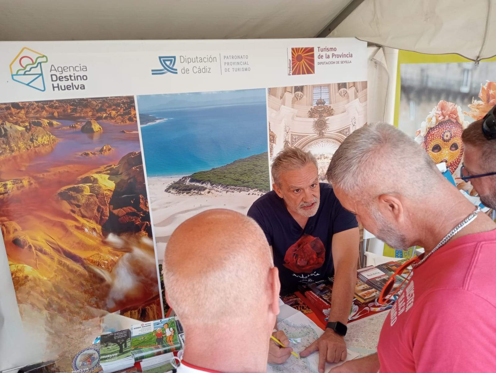 Stand compartido de la Agencia Destino Huelva