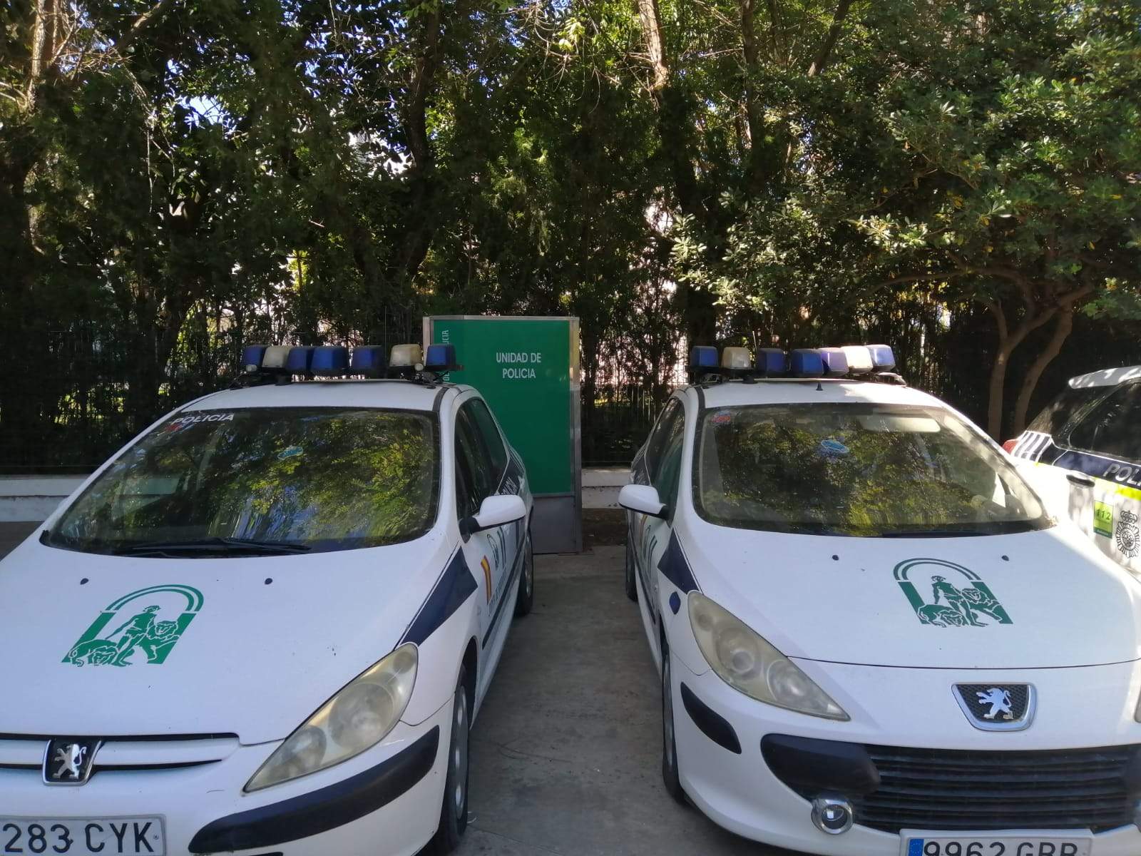 Vehículos del Cuerpo Policial Autonómico