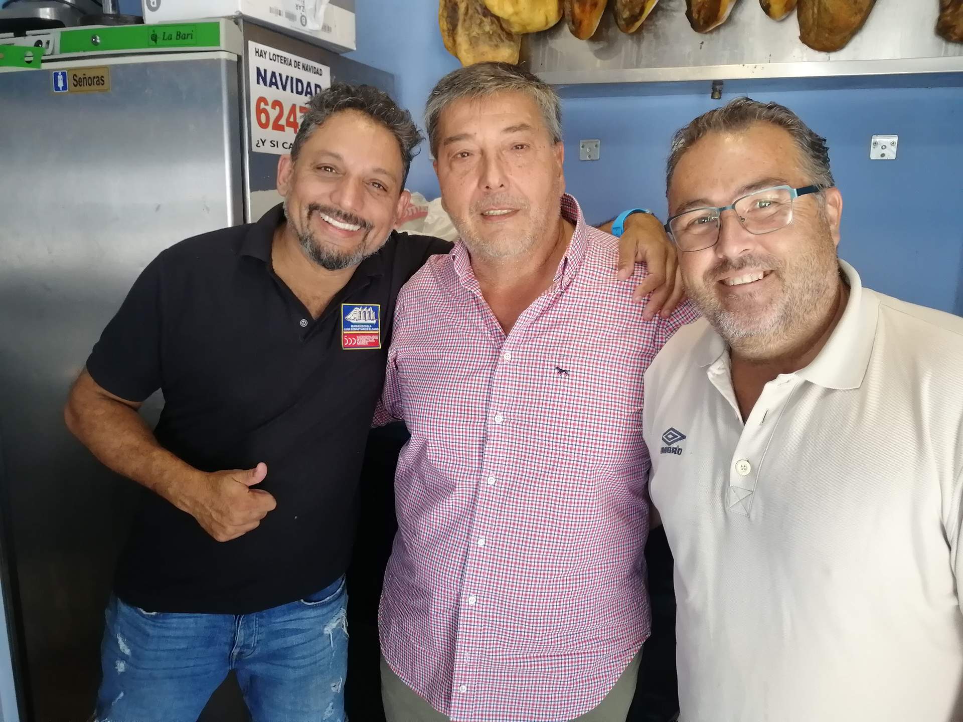 Antonio Maestre, Jesús Payan y Juan Pérez