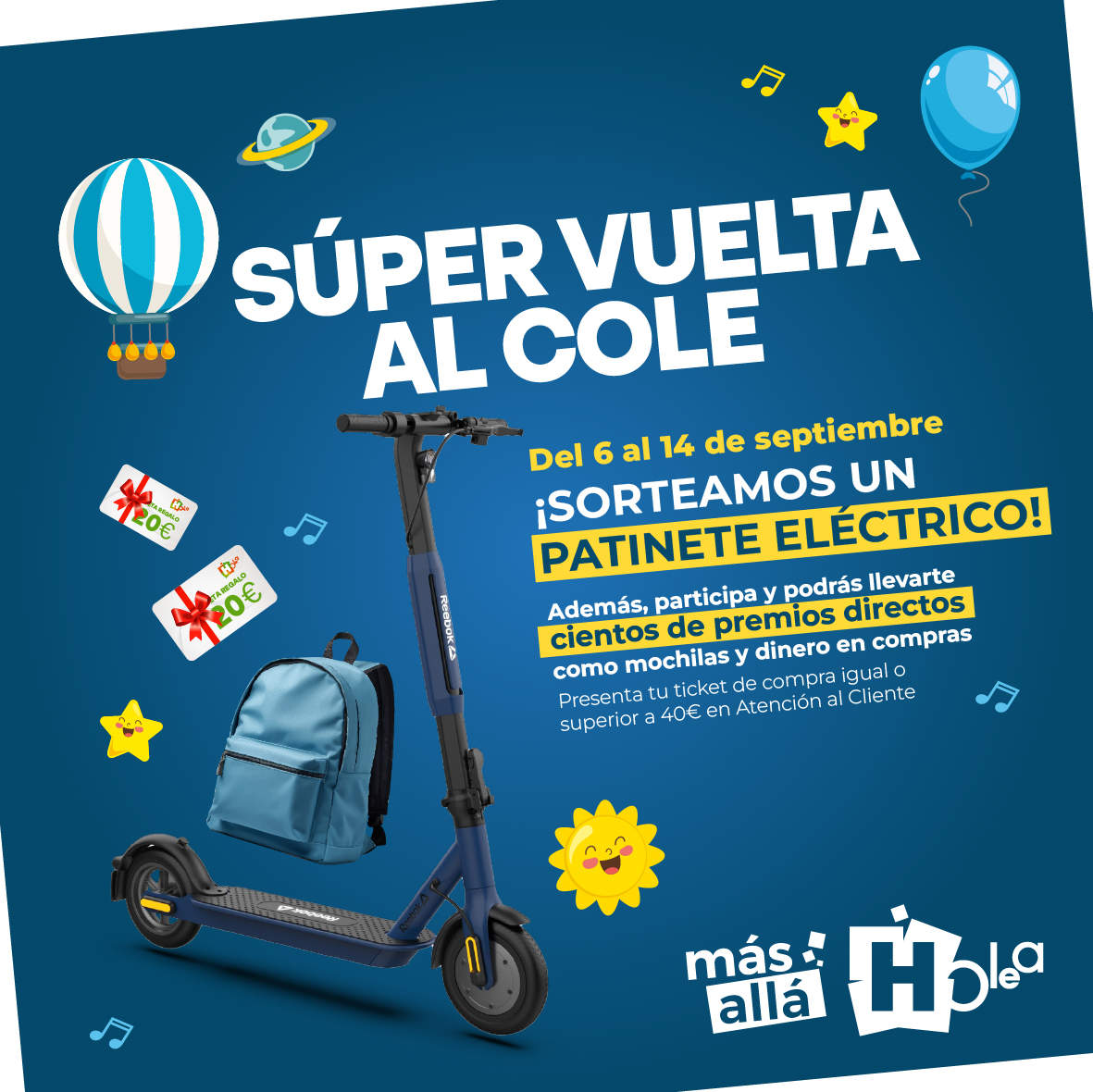 Regalos en el Holea