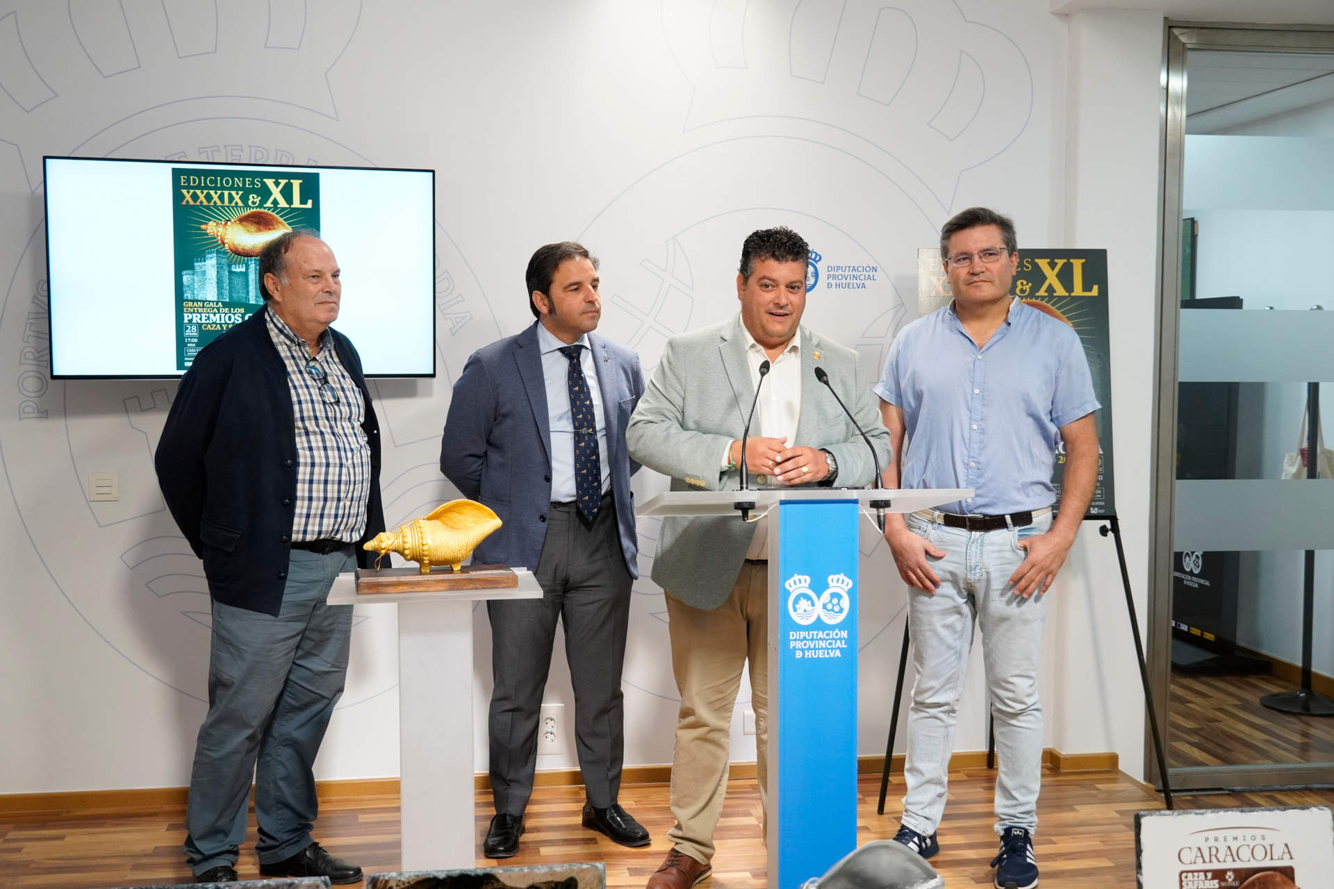 Intervención del diputado Alpresa en la presentación de los premipos Caracola
