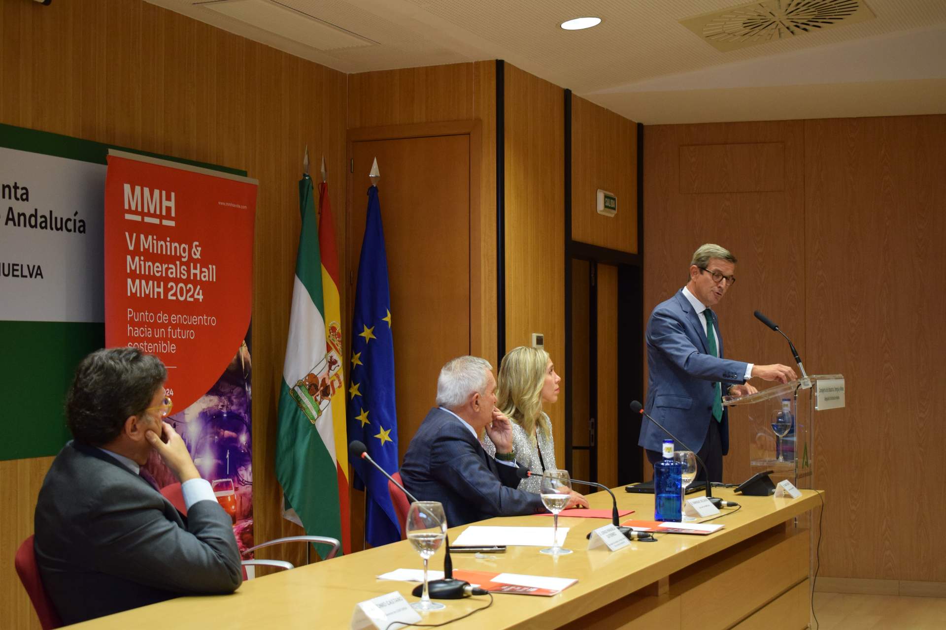 Intervención del consejero Jorge Paradela en la presentación del MMH