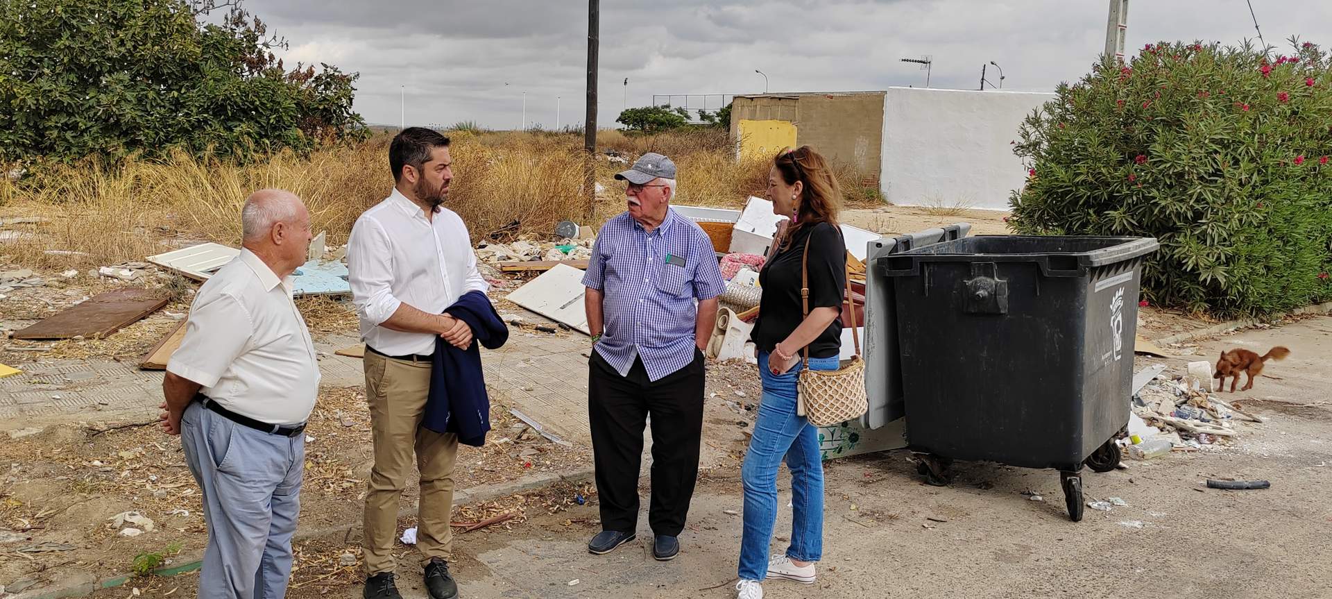 Visita a Marismas del Odiel del Grupo Socialista