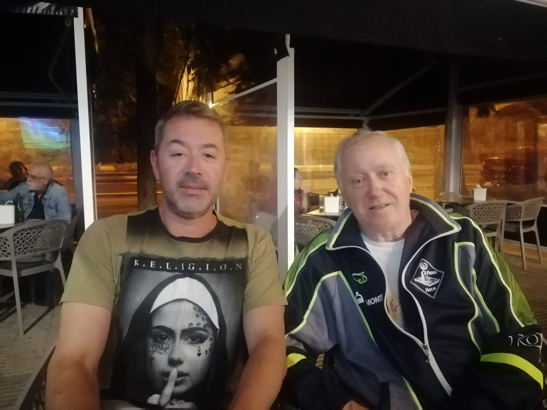 Bruno Abad con José Luis Camacho