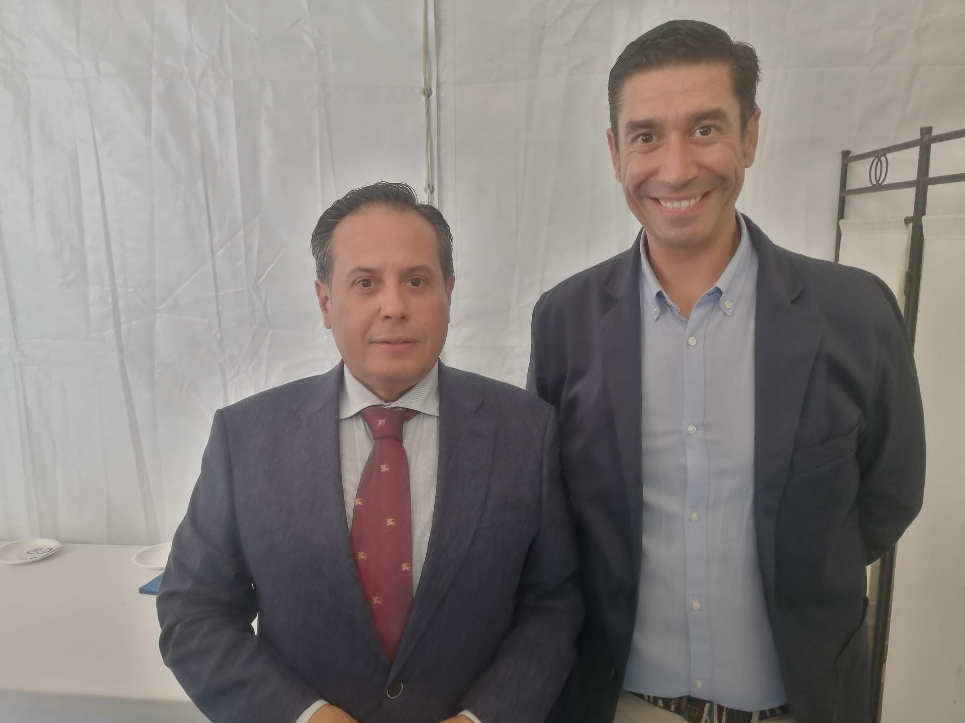 Rafael Acevedo y Fran Muñoz