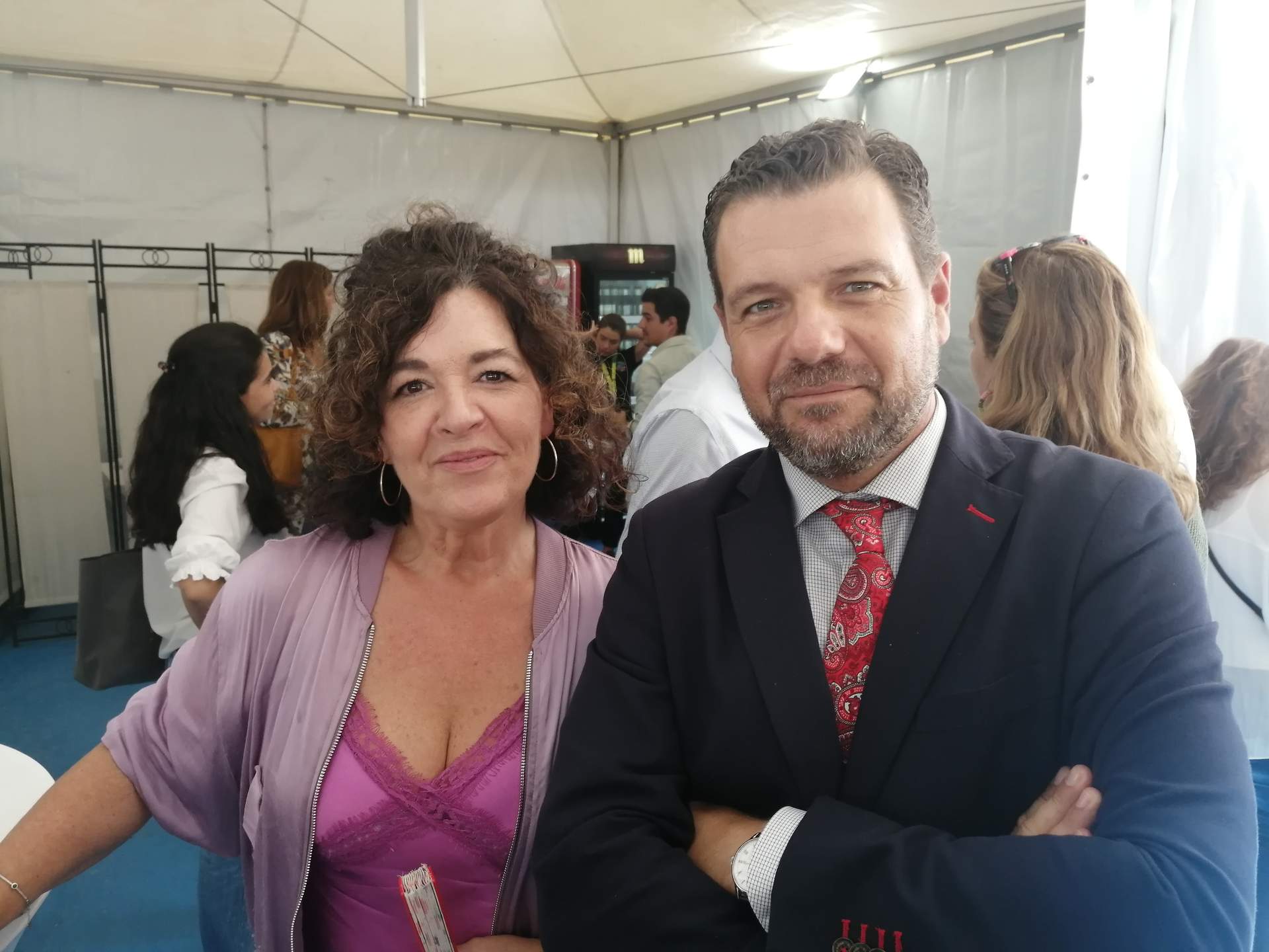 Montse Borrero y Daniel Caldentdy