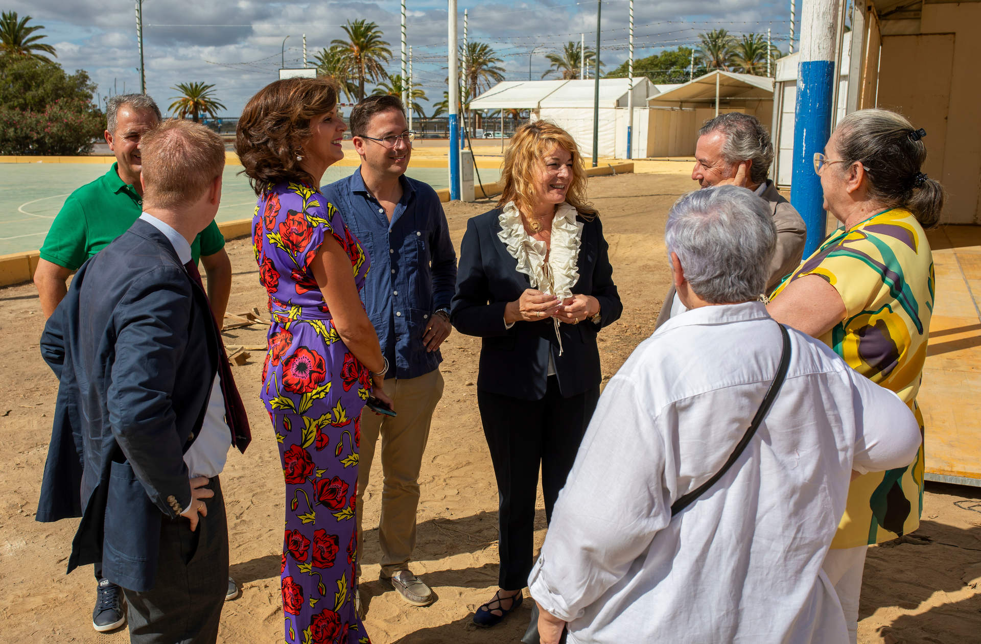 Visita REcinto Feria Otoño del equipo de Gobierno
