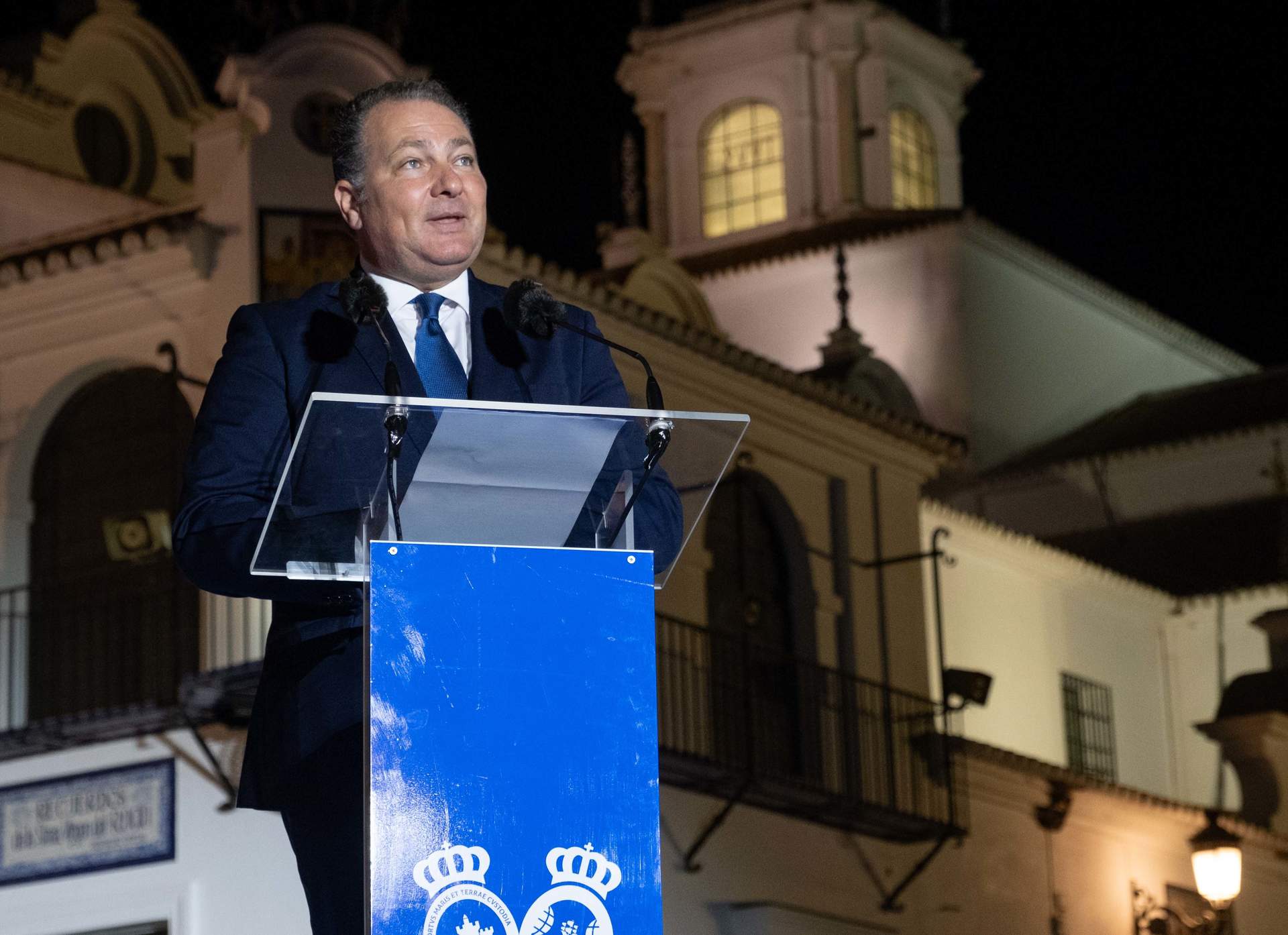 Intervención del presidente de la Diputación