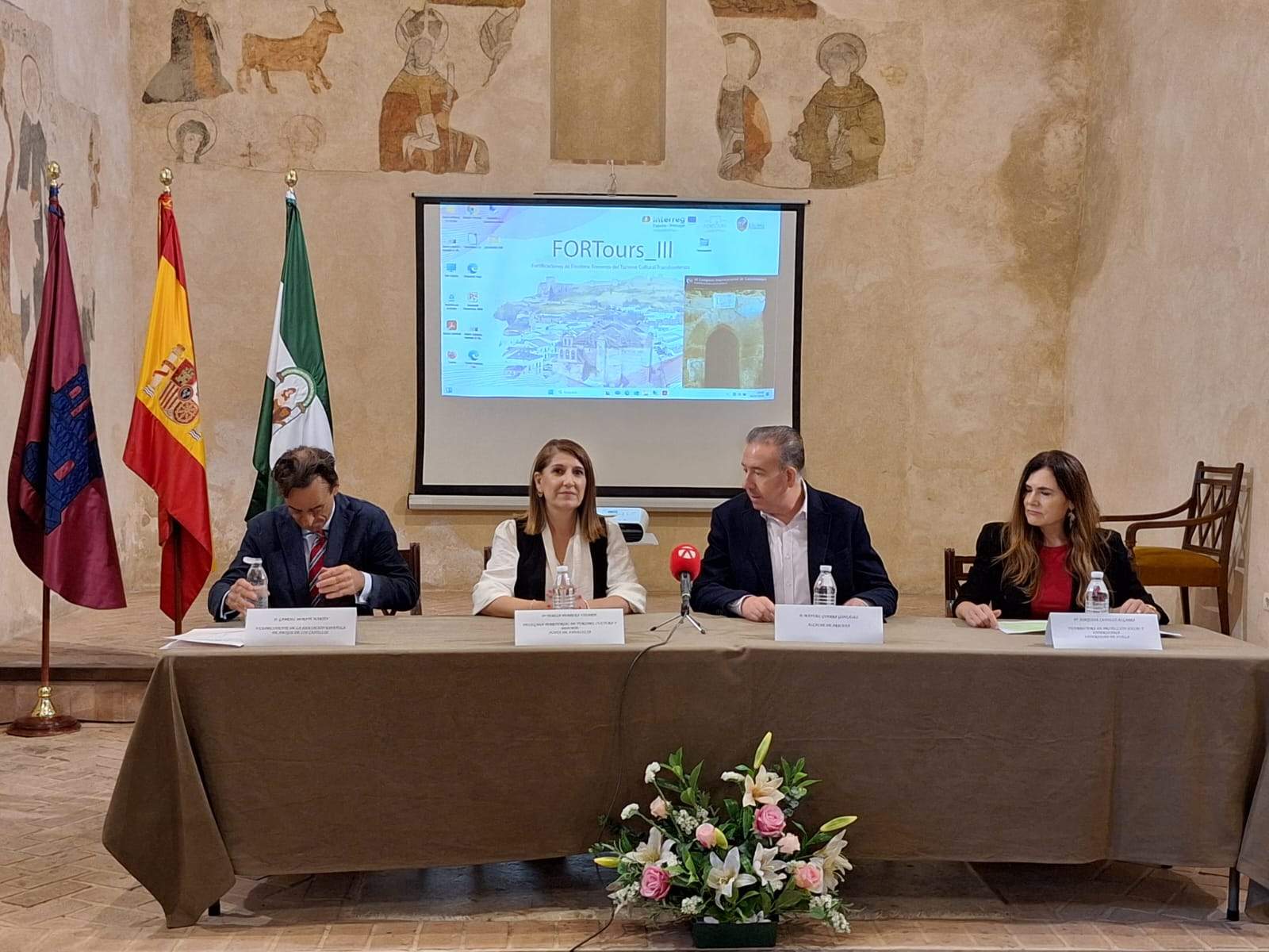 Presentación del evento en Aracena esta mañana