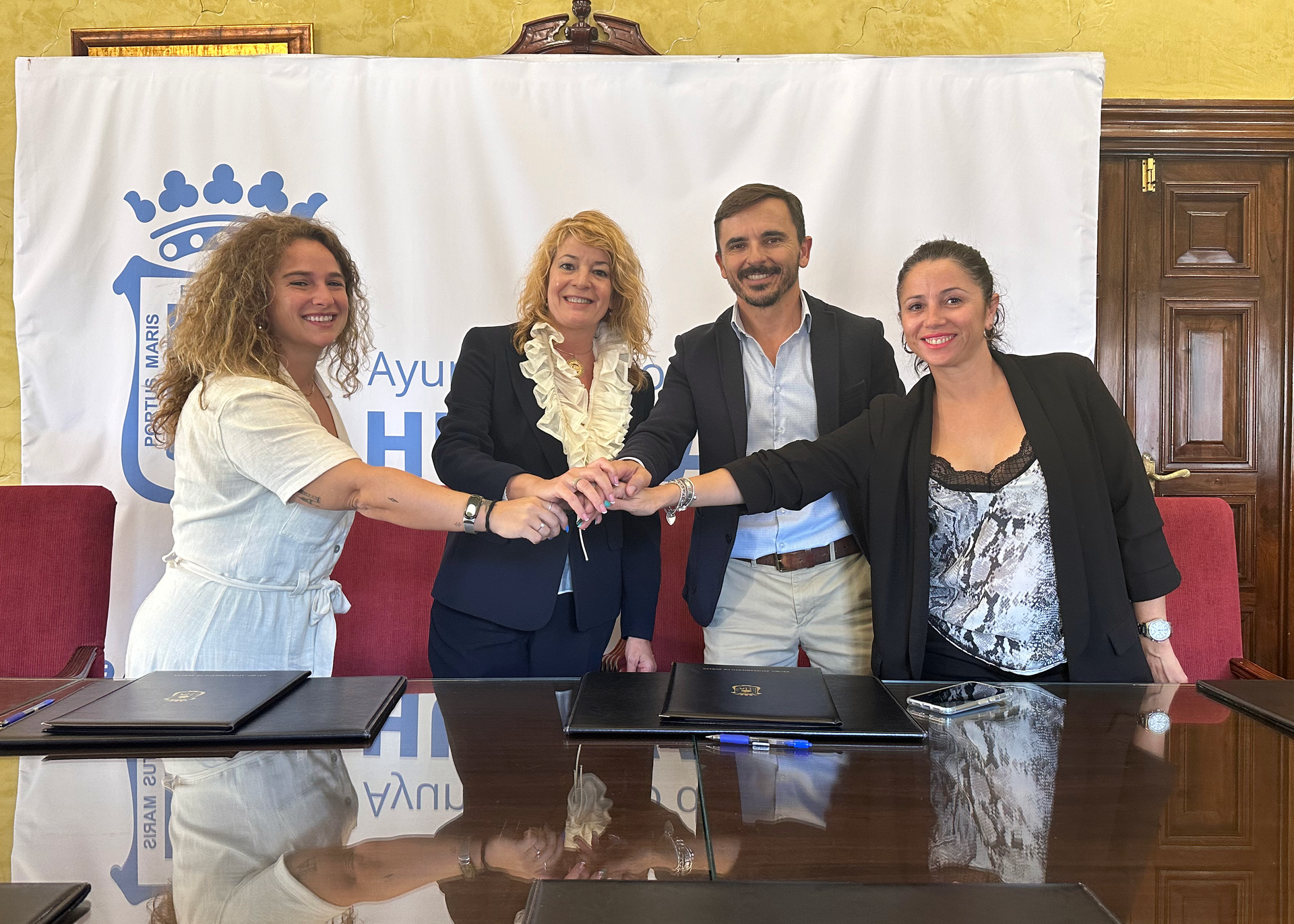 Presentación del evento turístico en Huelva esta mañana en el Ayuntamiento