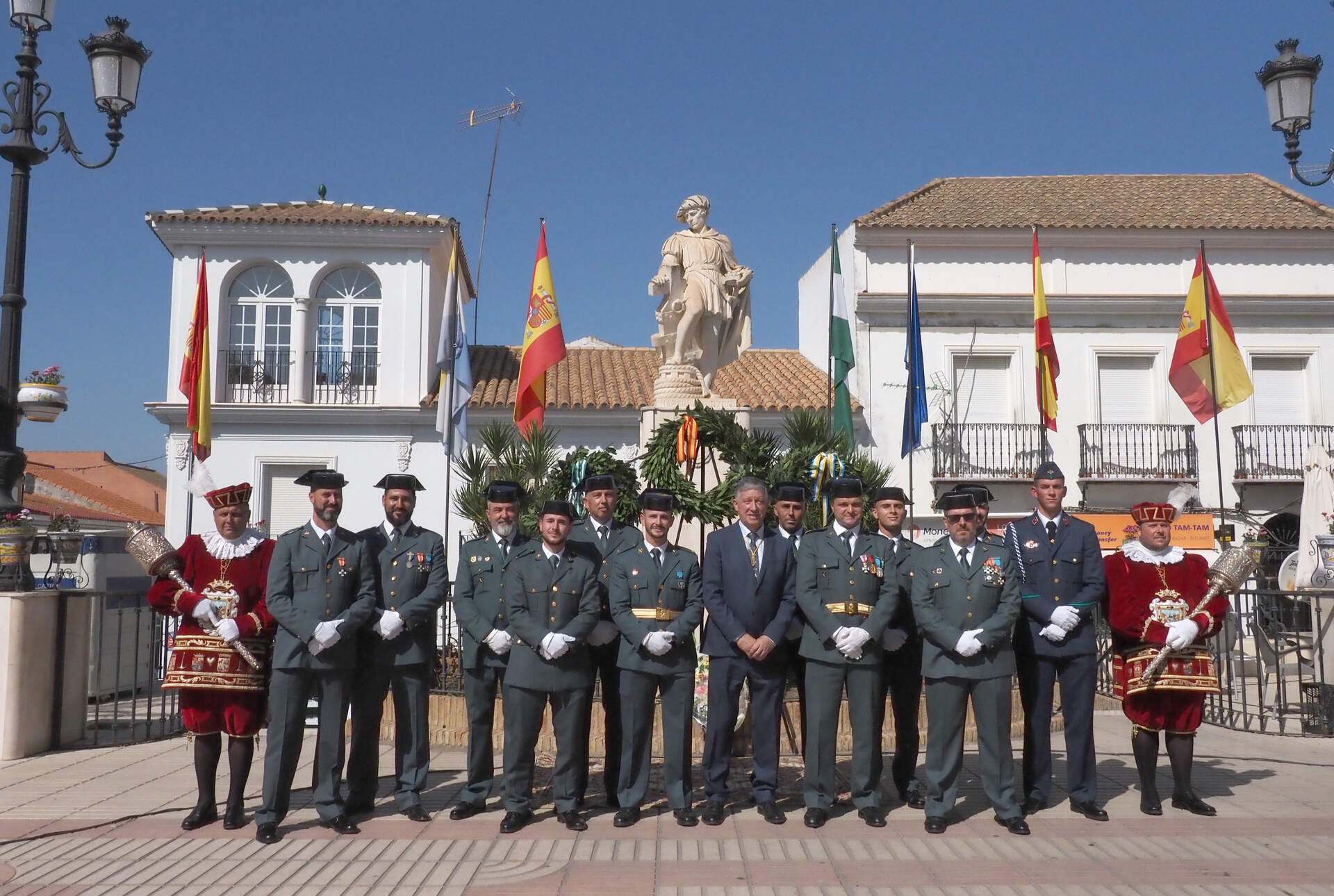 Homenaje a la Guardia Civil