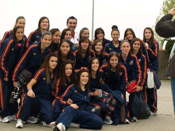 En una convocatoria con la Selección Española Sub 16