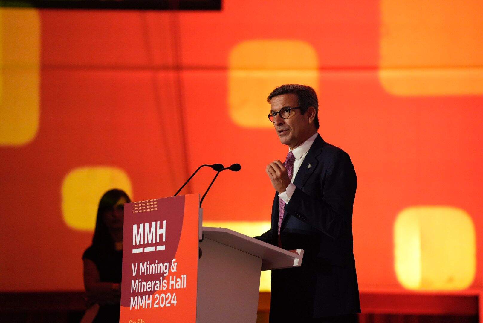 El consejero Jorge Paradela en la inauguracion MMH