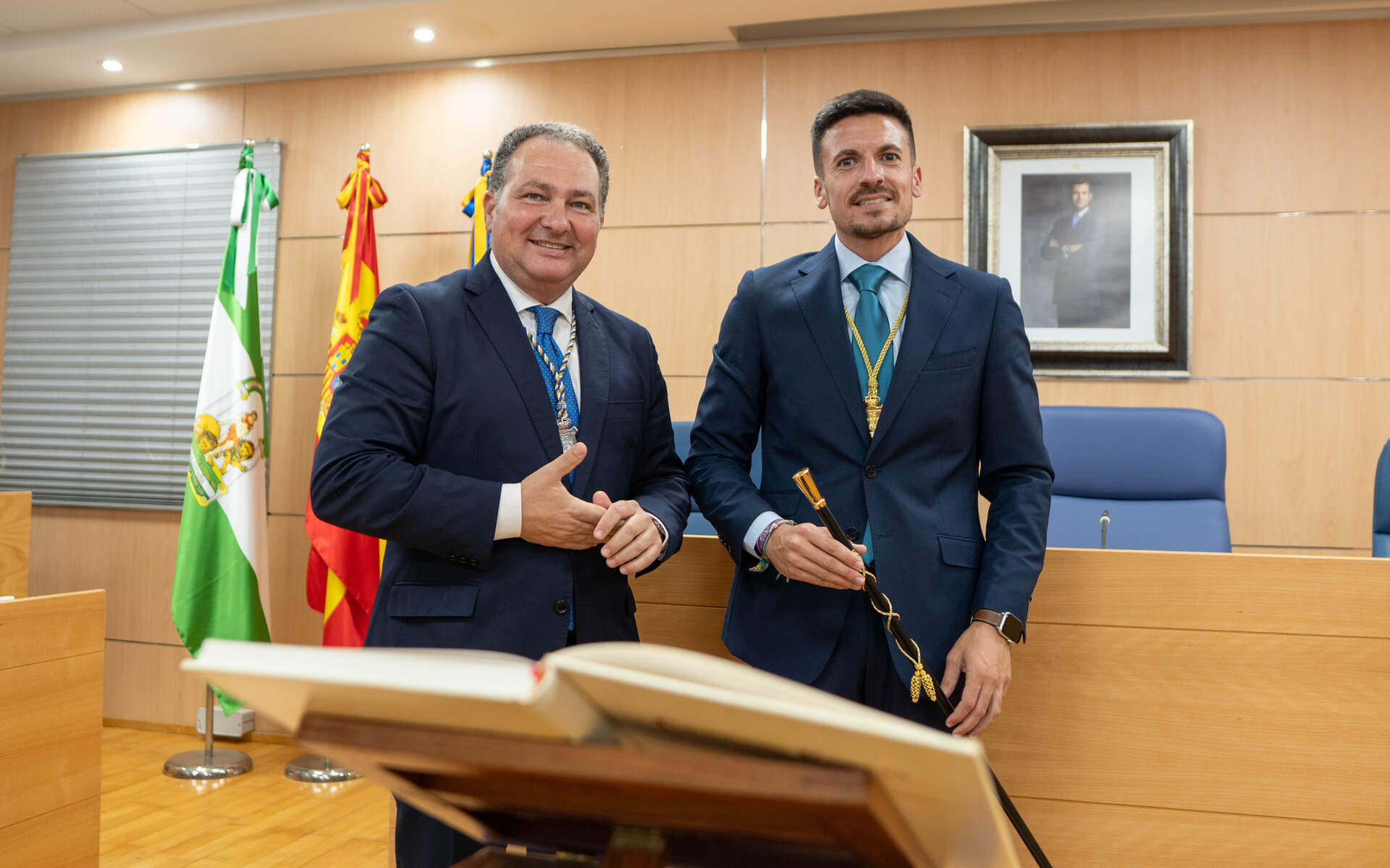 David Toscano y Adrián Cano