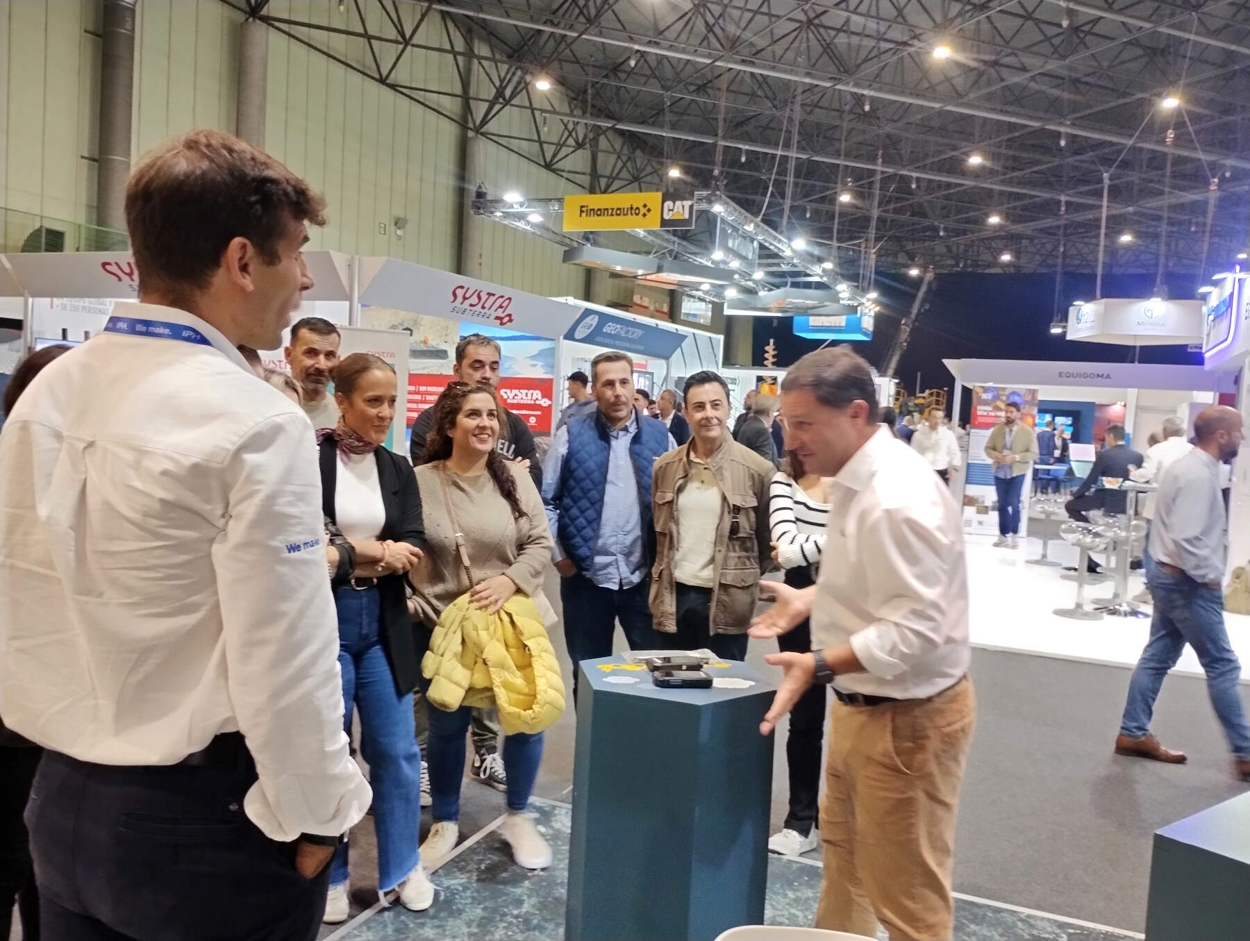 Visita al HEBE minero de la mano de la Diputación de Huelva