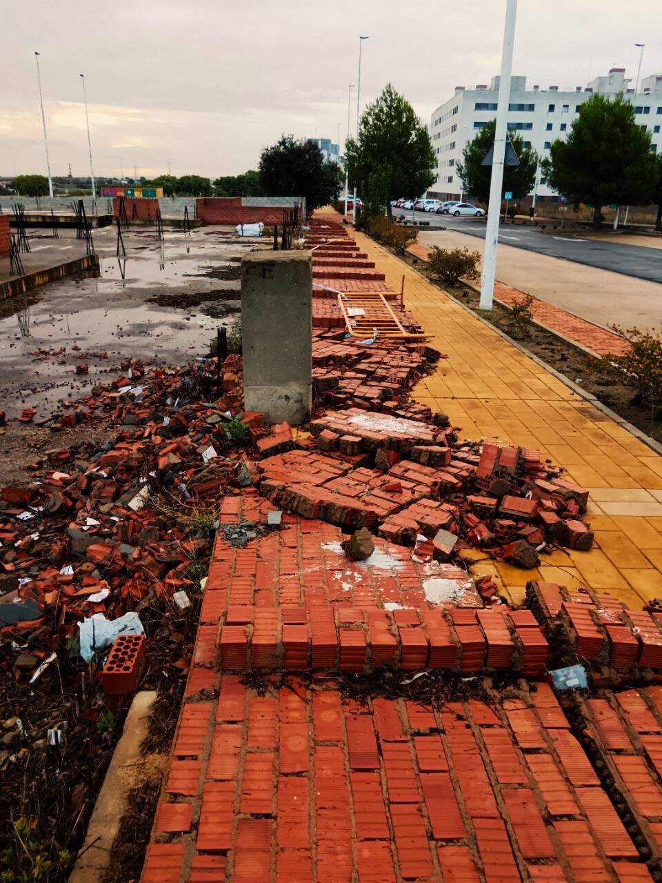 Muro derruido