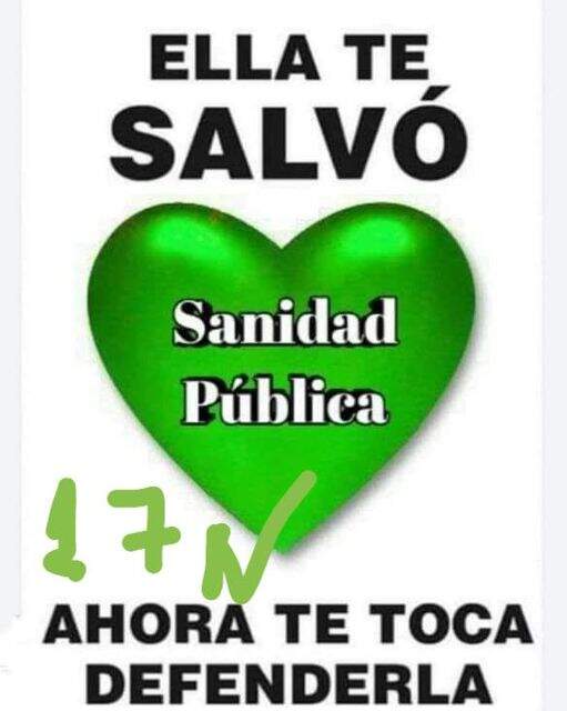 Llamamiento a la concentración del 17N
