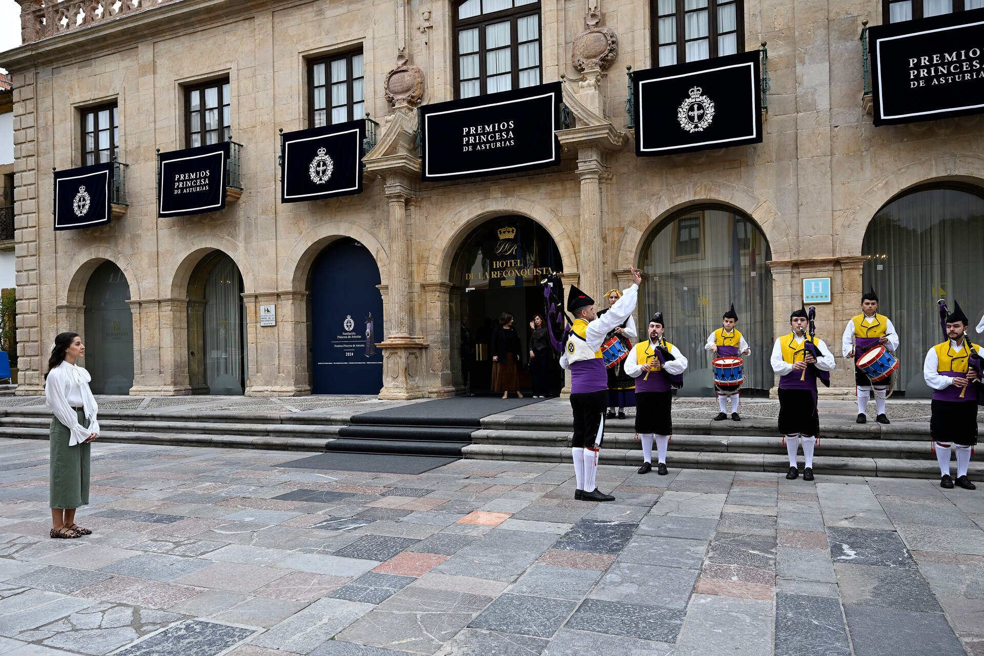 Llegada de Carolina María a Oviedo esta tarde