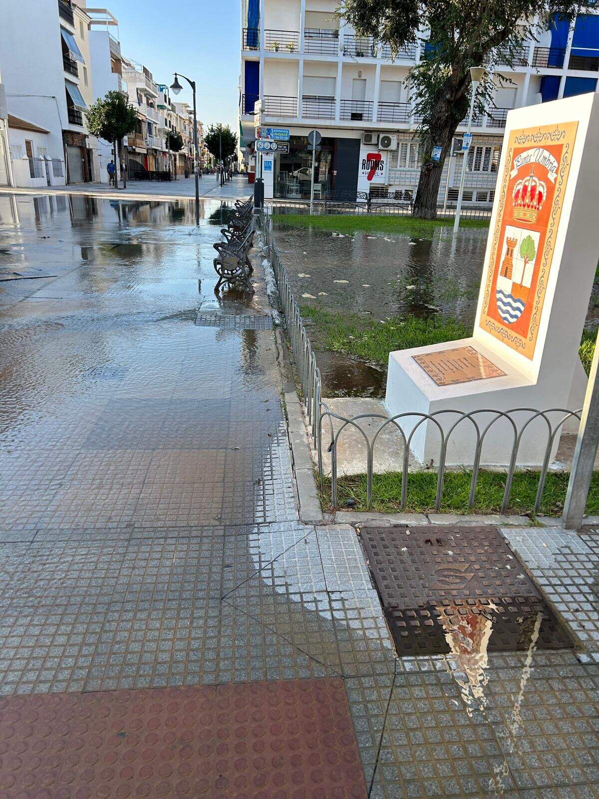 Zona inundada