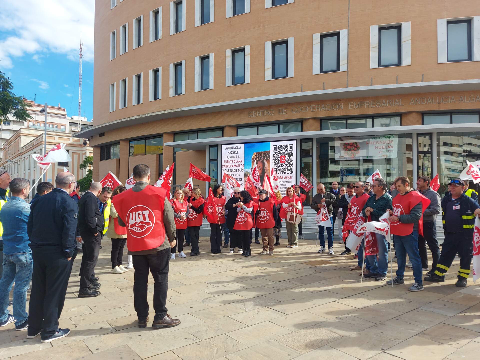 Protesta ante la FOE