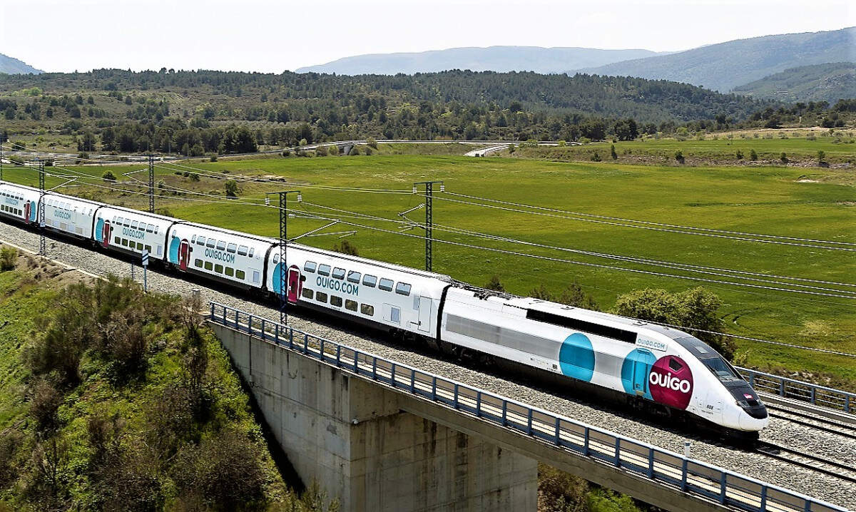 Oferta de trenes OUiGO