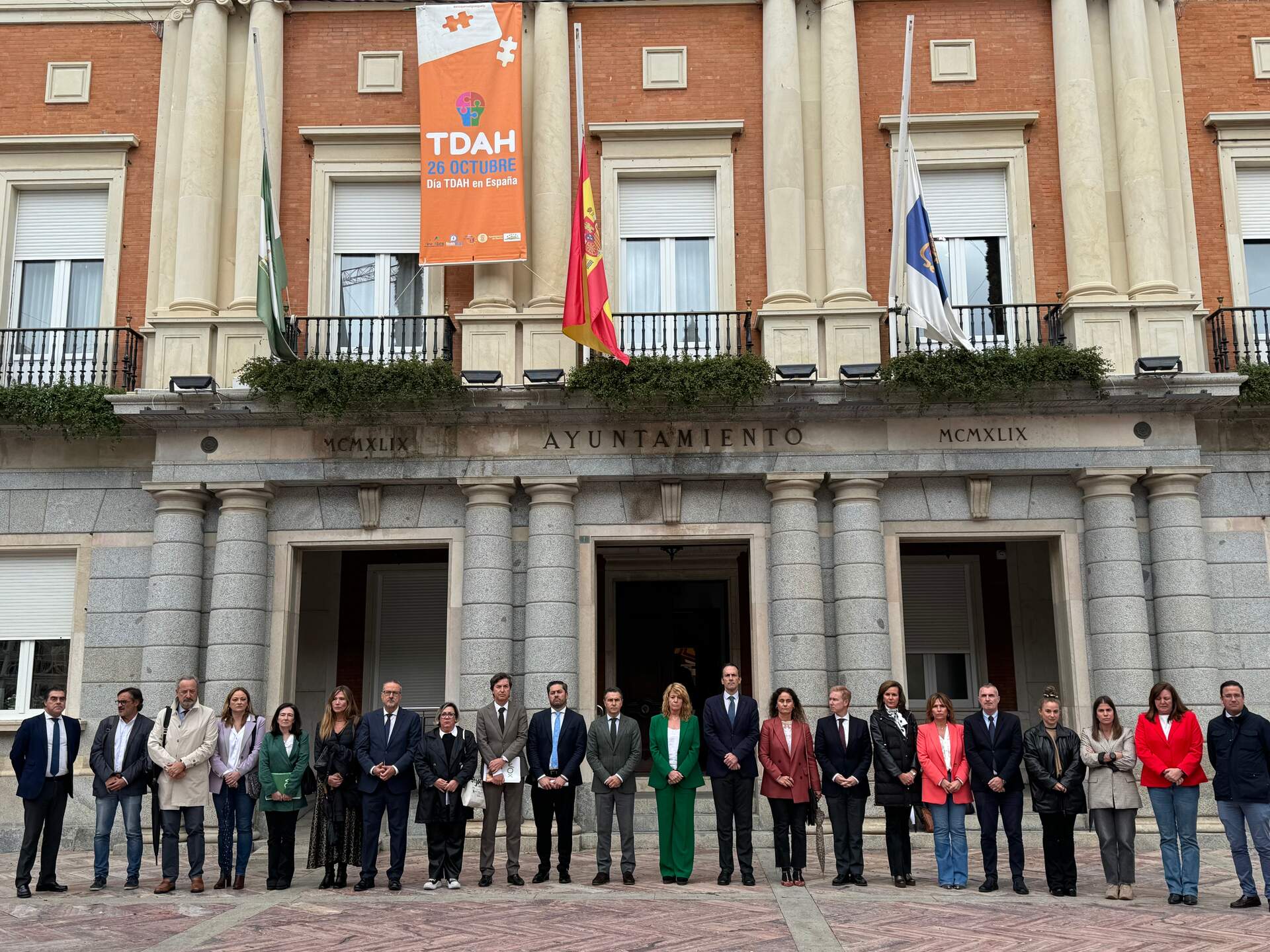 Minuto de Silencio de la Corporación municipal de Huelva capital