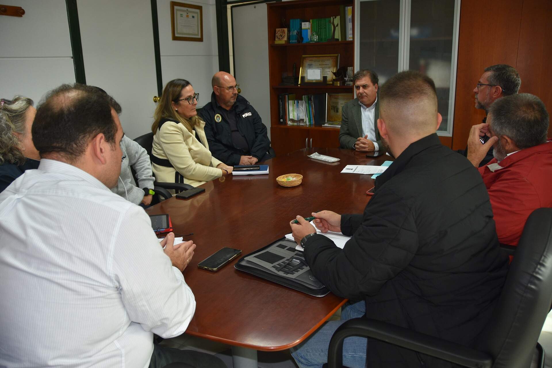 Seguridad Protección Civil Plan Emergencia Municipal reunido en Punta Umbría esta tarde
