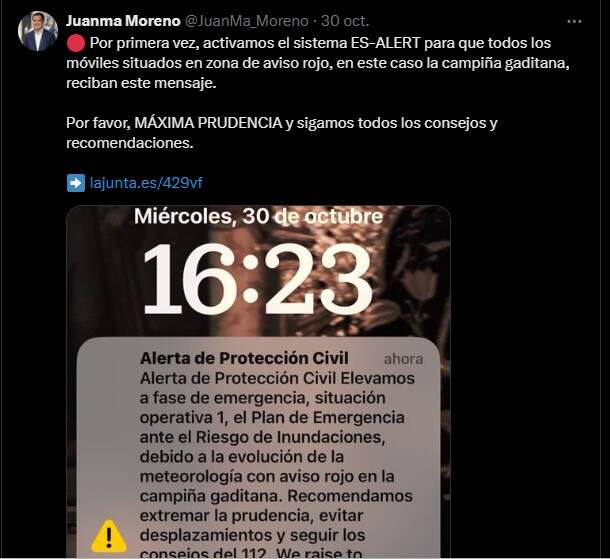 Alerta Protección Civil