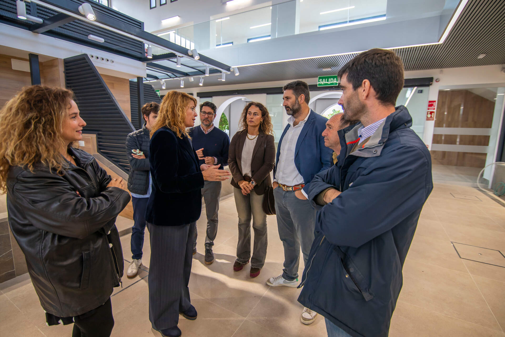 Obras Mercado San Sebastián, visita y recibimiento de la obra por parte del Ayuntamiento