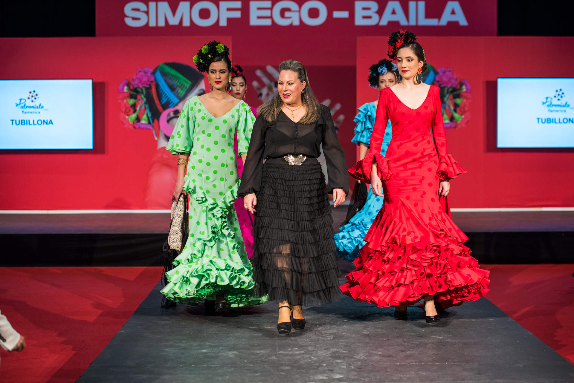En la pasarela SIMOF EGO- BAILA