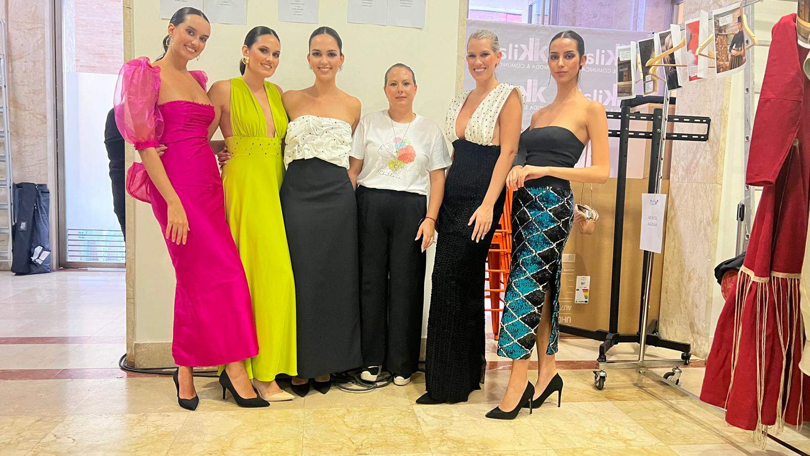 Junto a su colección presentada en Huelva Provincia de Moda